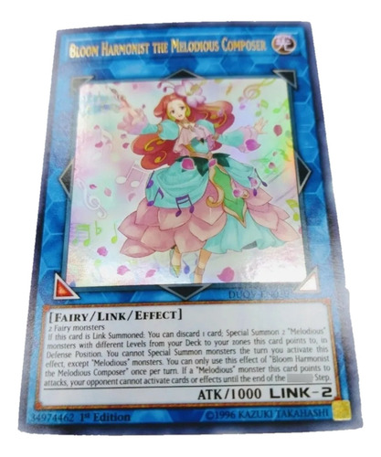 Bloom Harmonist The Melodious Composer Duel Overlord Yugioh