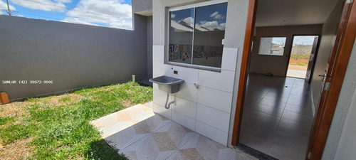 Imagem 9 de 15 de Casa Para Venda Em Ponta Grossa, Cará-cará, 2 Dormitórios, 1 Banheiro, 1 Vaga - _1-2218429