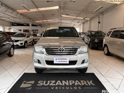 Imagem 3 de 14 de Toyota Hilux Cd Srv 4x4 2.7 Flex 2013 Kit Gás