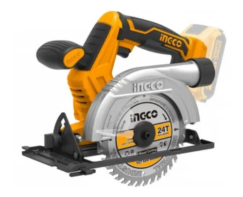 comprar Sierra Circular 5 1\u002F2 A Bateria 20 Volt Ingco Csli1401 Line Color Amarillo