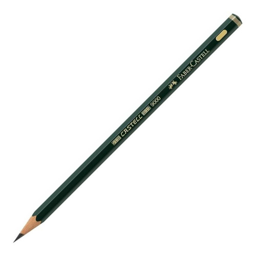 Lapiz Faber Castell 9000 B Grafito Oferta X12