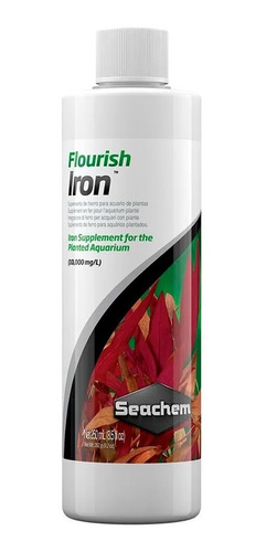 Flourish Iron 250ml Seachem - Aquário Plantado