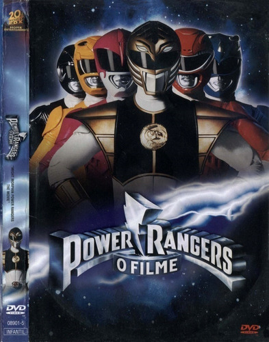 Dvd Filme: Power Rangers - O Filme (1995) Dublado E Leg