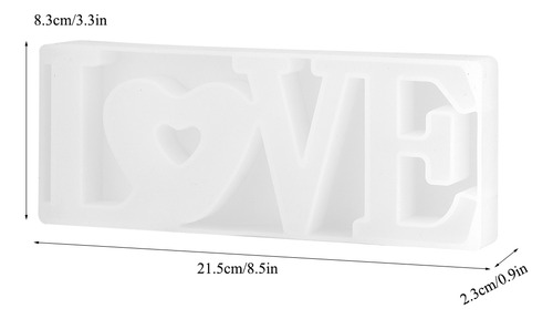 Molde De Silicona Para Tartas Con Forma De Letra Inglesa Úni
