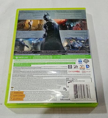 Batman Arkham Origins Xbox 360 Compatible One (Usado)