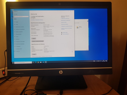 Computador Intel Core I7. Hp Proone 600 G1. 8gb Ram Dd 500gb