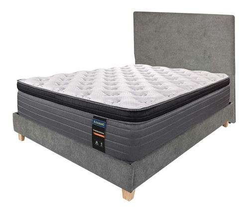 Imagen 1 de 5 de Combo Colchón Eldorado King Therapedik Suave 200 X 200 Cm +