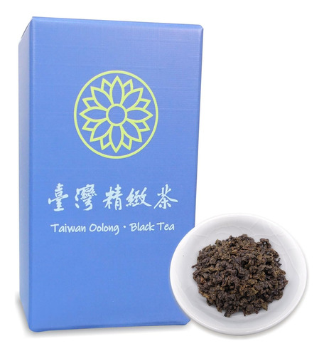 Te Oolong De Chocolate Negro, Oolong Negro De Taiwan, Te For