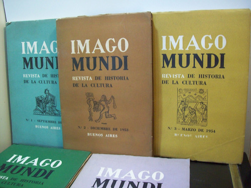 Adp Imago Mundi Revista De Historia De La Cultura 1 A 5 Bsas