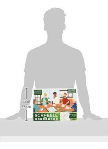Juego De Mesa Scrabble Duplicado Mattel 2-6 Jugadores (Usado)
