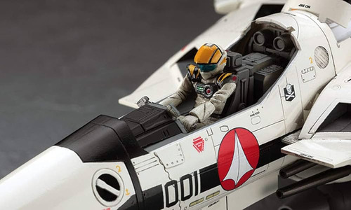 Macross Robotech Vf-1s Roy Fokker Valkyrie Hasegawa 1/48 Kit