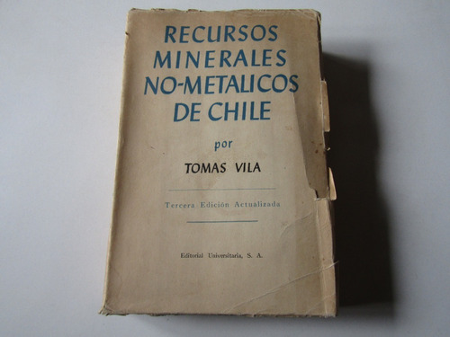 Recursos Minerales No Metalicos De Chile Tomas Vila