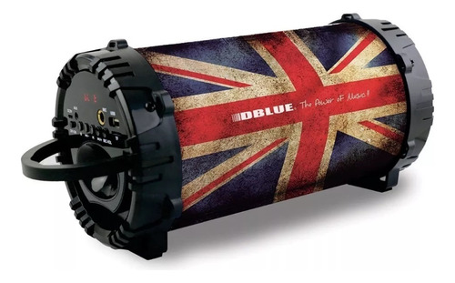 Parlante Bazooka Portable Bt Bandera Dblue 20w