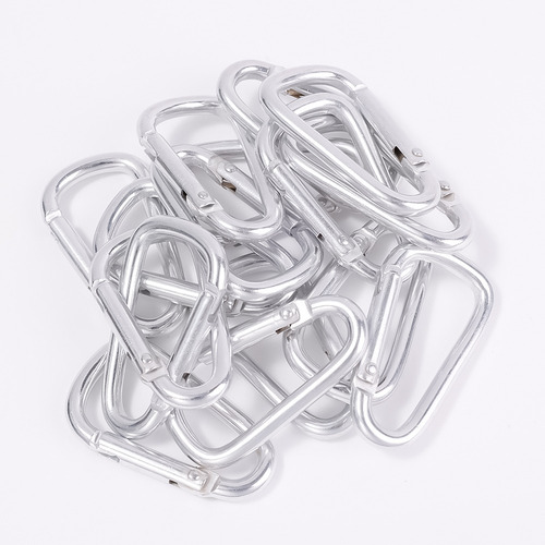 Ganchos Turísticos De Aleación De Aluminio Con Clip De Mosqu