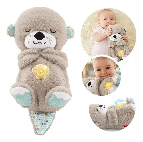 Nutria De Peluche Fisher-price, Con Sonido Y Luces,33cm[u]