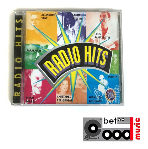 Cd Alejandro Sanz, Diego Torres, Ramazzotti  - Radio Hits