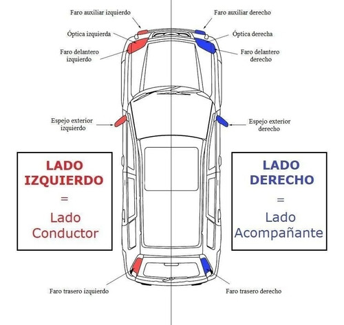 Optica Honda Fit 03 04 05 06 07 08 Fond Cromado
