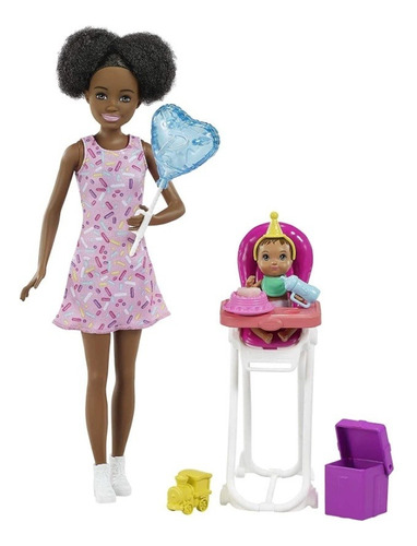 Imagem 1 de 6 de Barbie Skipper Babysitters Playsets Festa De Aniversário Ms
