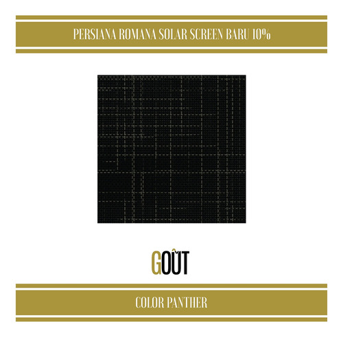 Persiana Romana Solar Screen Mod Baru 10% 1.20 X 2.30 M