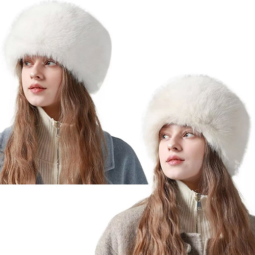 Gorro Ruso De Algodón Para Otoño E Invierno, 2 Unidades