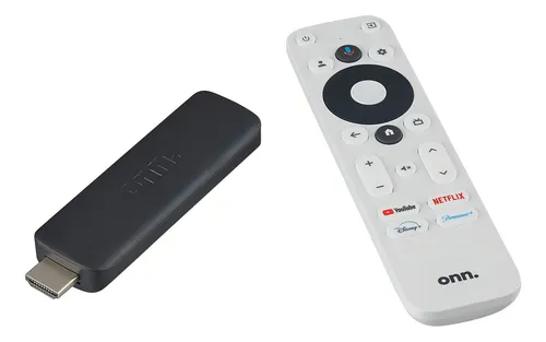Onn 2k Fhd Streaming Stick With Voice Remote Control - Black