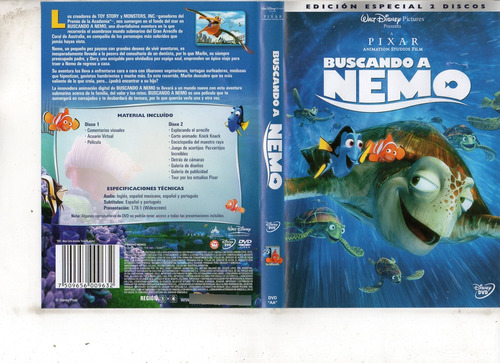 Buscando A Nemo (2003) (2 Dvd) - Dvd Original - Mcbmi