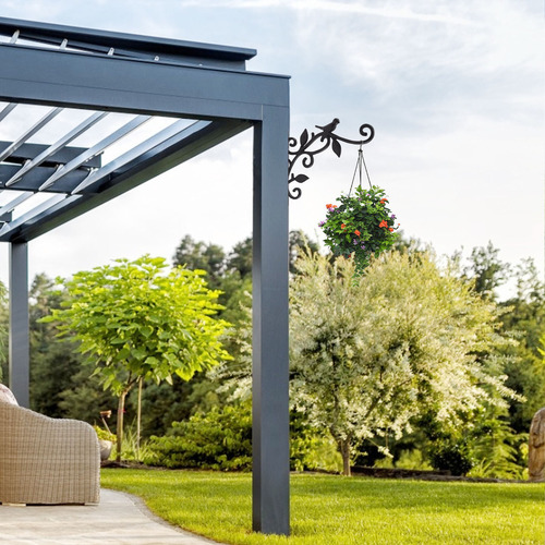 - Soporte For Cesta De Flores M Iron, Gancho For Colgar Flor