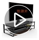 Soporte De Monitor Con Cajón, Soporte De Monitor De 2 Nivele