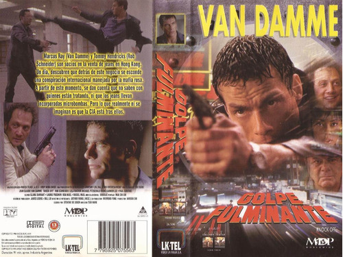 Golpe Fulminante Vhs Jean-claude Van Damme 1998