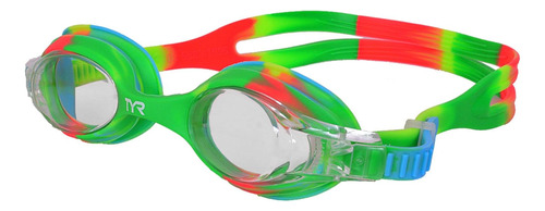 Gafas De Natación Tyr Swimple Tie Dye Para Jóvenes, Verde/na