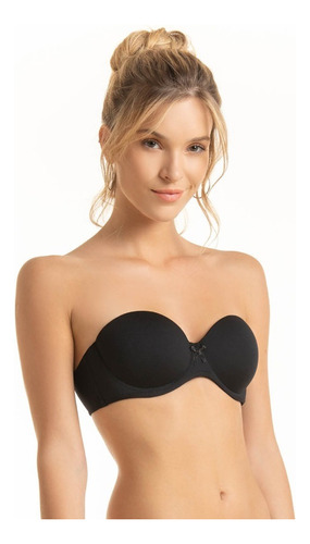 Corpiño Strapless Breteles Desmontables Promesse Art. 76639