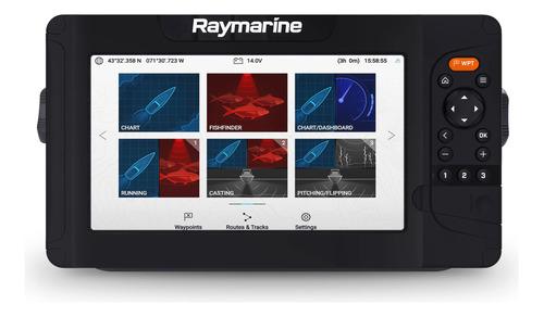 Raymarine Element 9 Hv Plotter Grafico 9  Sonar Chirp Wi-fi