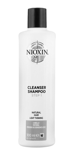 Nioxin-1 Shampoo Densificador Para Cabello Natural 300ml
