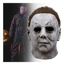 Comprar Mascara Michael Myers Halloween Viernes 13 Miedo Terror Color Blanco