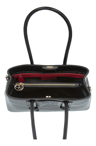 Bolsa Satchel Cloe Quembil I Grande Color Negro