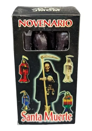 comprar Novenario Santa Muerte Negra Poderoso Efecto