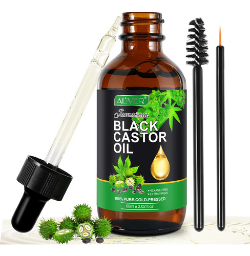 Aceite Ricino Negro 60 Ml Mejorar Sistema Inmunológico Detox