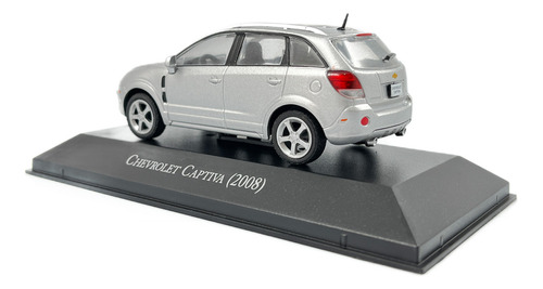 Carros Do Brasil Chevrolet Captiva (2008) Prata - 1:43 Ed127