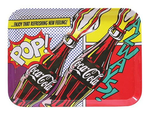 Bandeja Para Servir Coca-cola, 15 X 11 Pulgadas, Multicolor