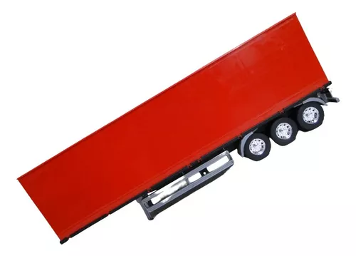 CARRETA BAÚ - 6 EIXOS - LS (Comprimento: 73cm) - CAVALO SCANIA ou