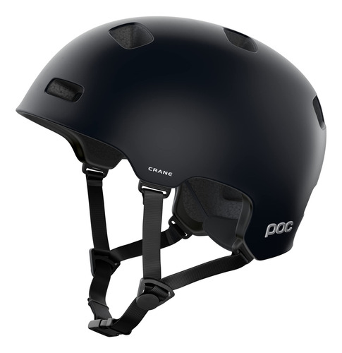 Poc, Crane Mips - Casco De Bicicleta, Negro Mate, MLG Color Negro Mate (matt Black)