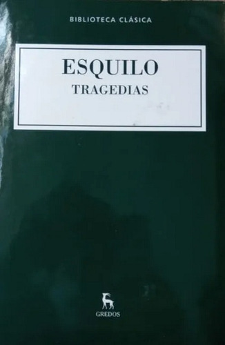 Esquilo - Tragedias Completas - Gredos - Nuevo - Tapa Dura