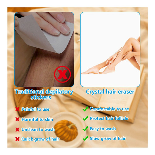 Depiladora Piedra Cristal Magica Manual Removedor Vello