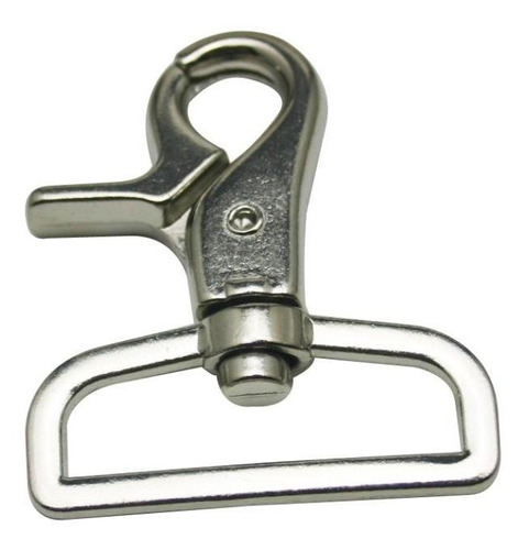 Generic Silvery 1.5 Inche Diametro Interior D-ring Langosta