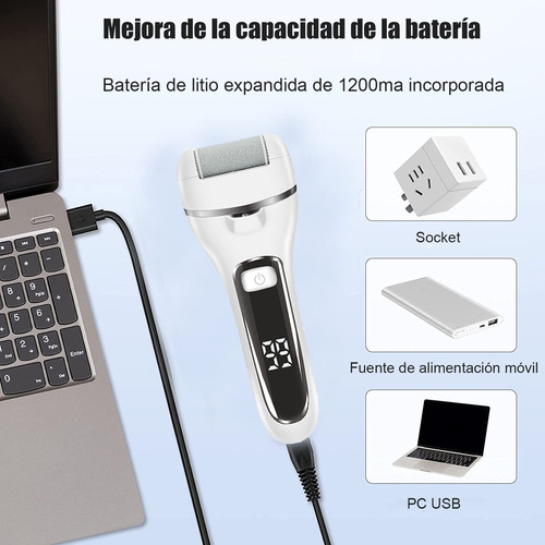 Lima Elétrica Para Pés, Kit De Pedicure Colecionável, Lima