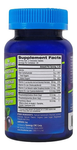 Imagen 3 de 3 de Suplemento Focus Factor Kids