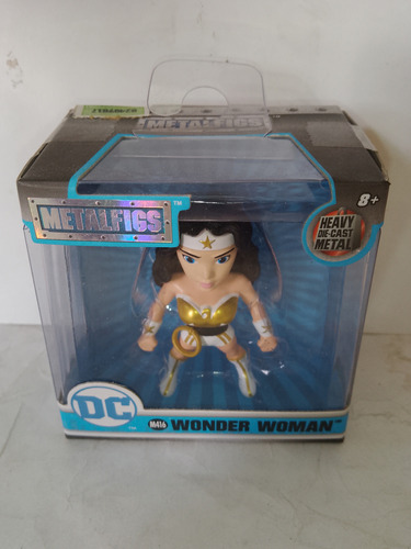 Jada Metalfigs Wonder Woman Dc Zona Retro Juguetería Vintage