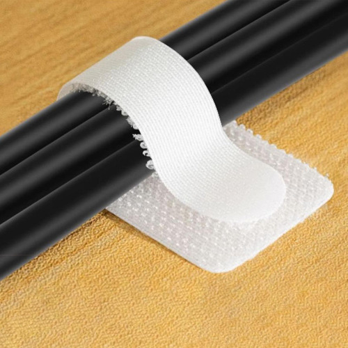 5 Bridas Para Cables De Sujeción Reutilizables, Bridas