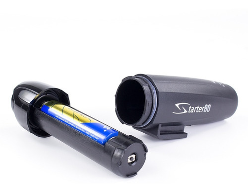 Imagen 5 de 10 de Kit De Luz Bicicleta Delantera Y Trasera Serfas Starter 80