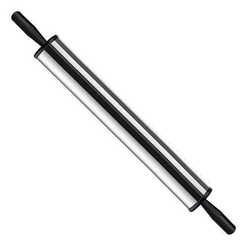 Rodillo manual cromado Saro Professional para masa, 40 x 57 cm